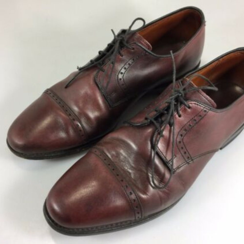 Allen Edmonds Clifton Shoes 11D Mens Brown Oxfords